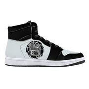 Iconic High-Top Leather Sneakers