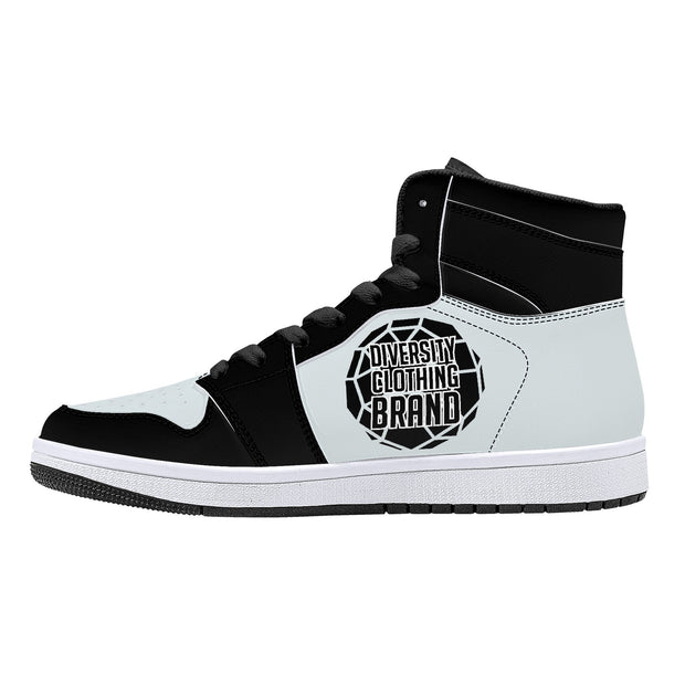 Iconic High-Top Leather Sneakers